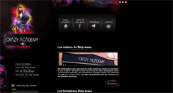 Desktop Screenshot of crazy-academy.fr